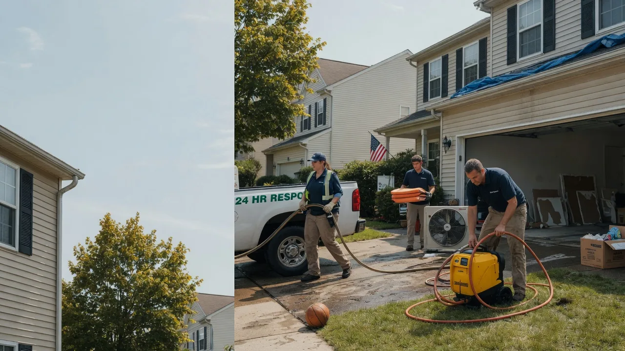 Emergency Water Damage Restoration in Aristes, PA near me